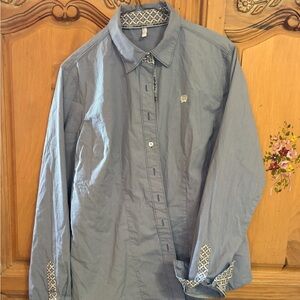 Women’s Cinch Button Down size L